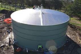 Coleraine 950kl clearwater tank